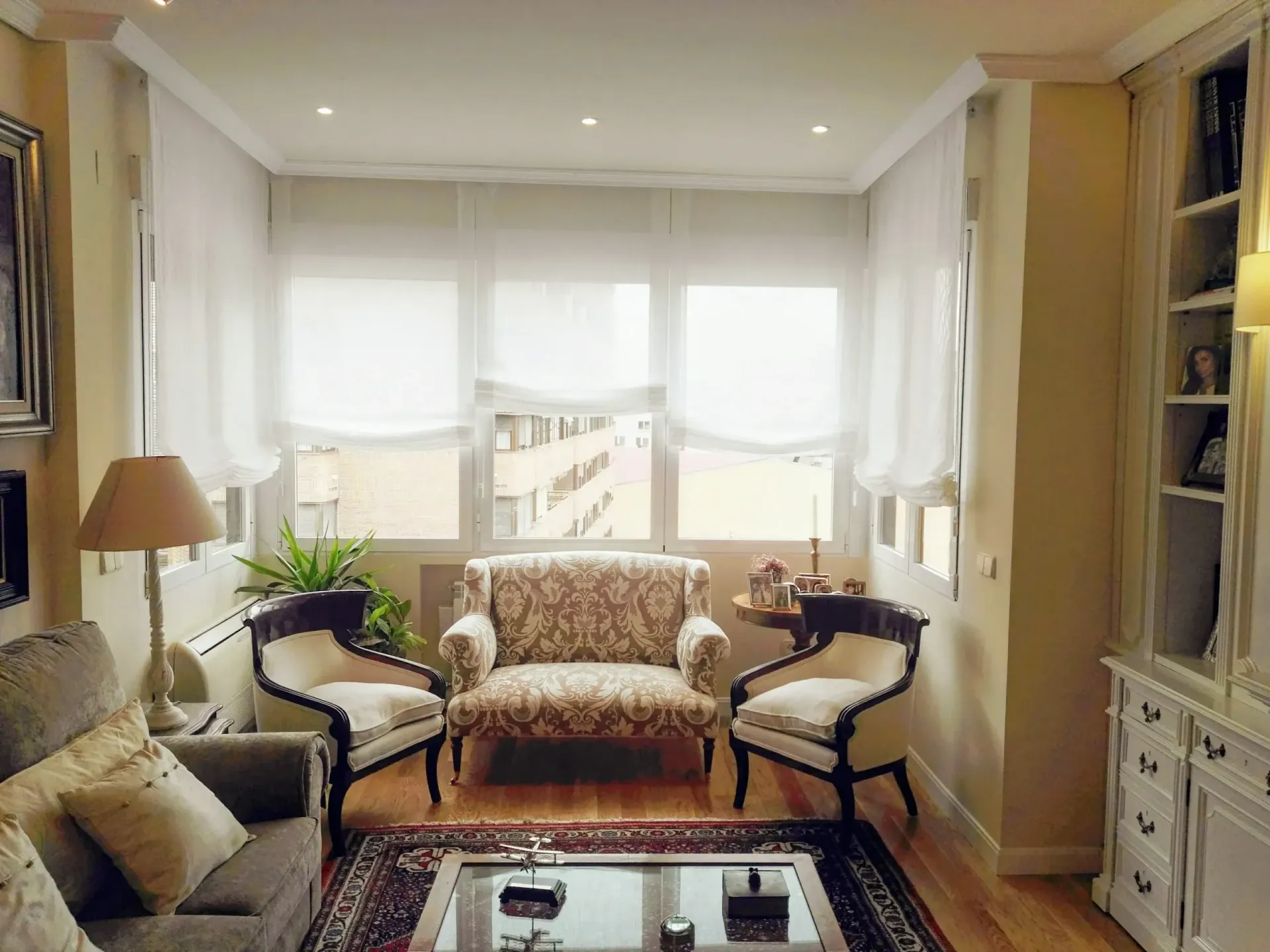 Estores plegables con sillon